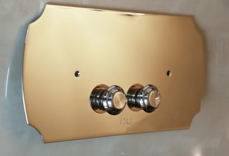 Кнопка смыва Devon&Devon DEPLOT для встроенного бачка 