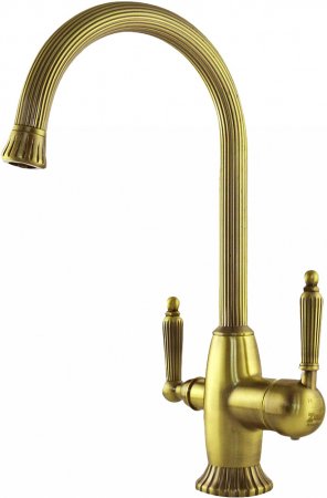 Смеситель для кухонной мойки Zorg Sanitary ZR 350 YF BR 