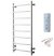 Полотенцесушитель электрический (лесенка) Тругор Пэк сп 5 100х50 см, белый 