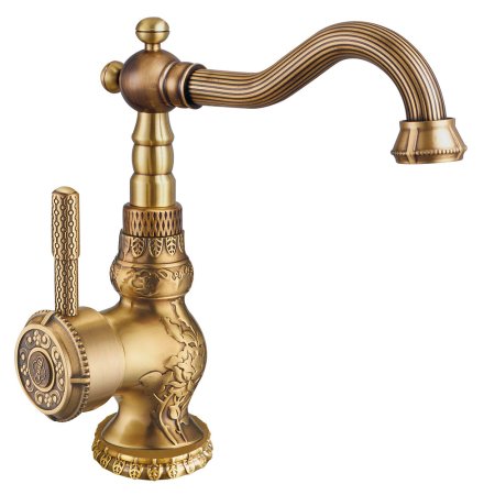 Смеситель Zorg Antic A 309U-BR для раковины 