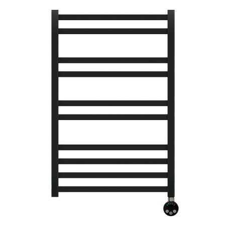 Полотенцесушитель электрический Lemark Bellario П10 500x800, левый/правый, черный 