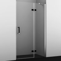 Душевая дверь в нишу WasserKRAFT Aller 10H05RBLACK 120 см