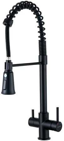 Смеситель для кухни Gappo G4398-66 Черный матовый 