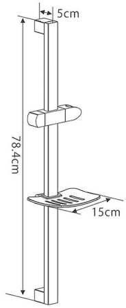 Душевой гарнитур Gappo G8011 Хром 