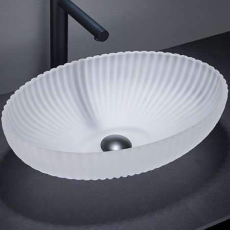 Раковина-чаша CeramaLux 51 GL49-JA Белая матовая 