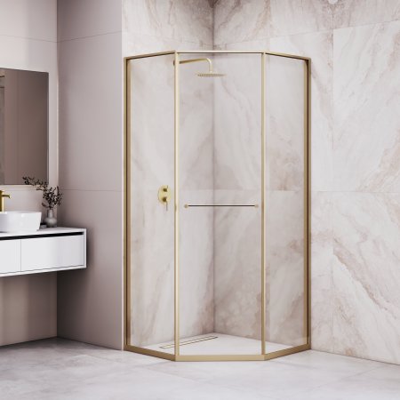 Душевой уголок RGW SV-82Gb "R" 1000x1000 