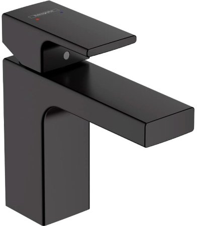 Смеситель для раковины Hansgrohe Vernis Shape 71561670 Черный матовый 