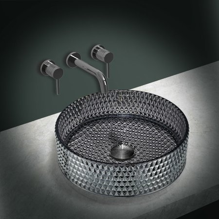 Раковина-чаша Vincea 40 VBS-5GL03 Черная 