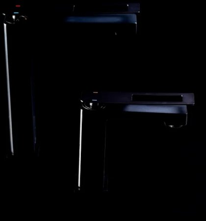 Смеситель для раковины Boheme Q 142-BB Черный 