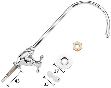 Кран для одного типа воды Frap H52 F1052-9 Хром 