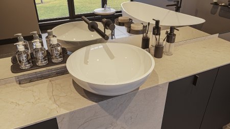 Раковина-чаша Whitecross Cornelian 43 0714.043043.100 Белая глянцевая 