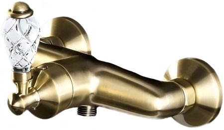 Смеситель для душа Boheme Vogue Crystal 204-CRST Бронза 