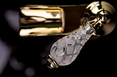 Смеситель для душа Boheme Vogue Crystal 204-CRST Бронза 