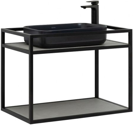 Консоль под раковину Allen Brau Liberty 75 1.33001.BB Черный браш 