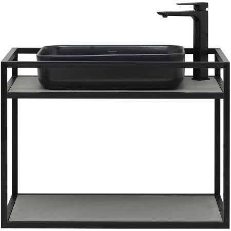Консоль под раковину Allen Brau Liberty 75 1.33001.BB Черный браш 
