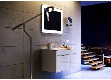 Тумба под раковину Aqwella 5 Stars Malaga 90 Mal.01.09/L подвесная Белая 