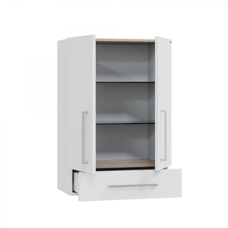 Шкаф для ванной комнаты навесной СаНта Вегас 60/90 