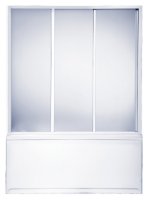 Шторка на ванну Bas Бриз, Верона, Ибица 3 ств., пластик