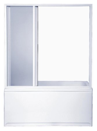 Шторка на ванну Bas Бриз, Верона, Ибица 3 ств., пластик 