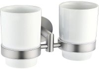 Стакан для зубных щеток Allen Brau Priority 6.31003-BN Белый Никель брашированный