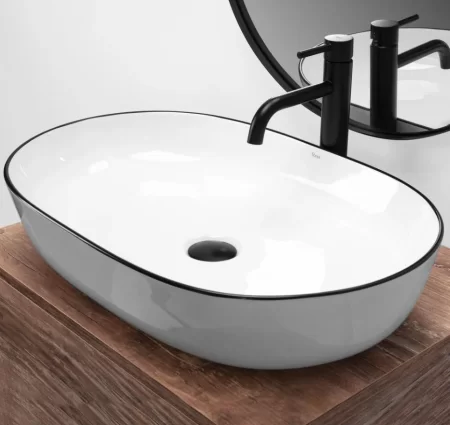 Раковина 60,5х41 см Rea Cleo REA-U6210 