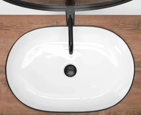 Раковина 60,5х41 см Rea Cleo REA-U6210 