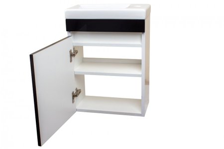 Тумба подвесная "Compact", Como 40, Люкс черный 