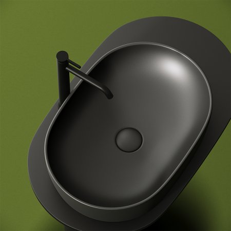 Раковина Ceramica Nova Element CN6047MDH темный антрацит 