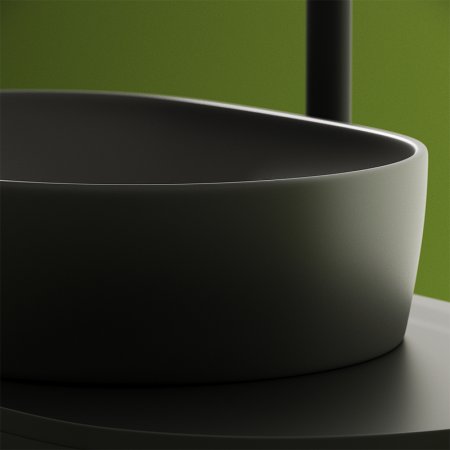 Раковина Ceramica Nova Element CN6047MDH темный антрацит 