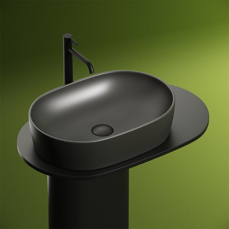 Раковина Ceramica Nova Element CN6047MDH темный антрацит 