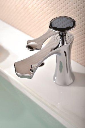 Смеситель для раковины Bronze de Luxe Yasmina 800/B03 Хром 