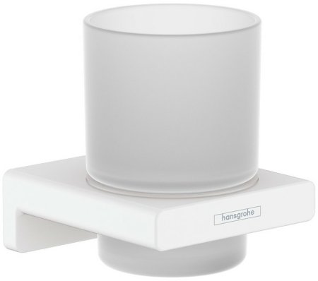 Стакан для зубных щеток Hansgrohe AddStoris 41749700 Белый матовый 