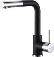 Смеситель Paulmark Kassel Ka214311-308 для кухонной мойки, черный Смеситель Paulmark Kassel Ka214311-308 для кухонной мойки, черный