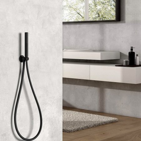 Ручной душ Giulini Futuro F1782NO Черный матовый 