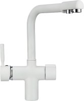 Смеситель Granula GR-2088 для кухонной мойки, арктик