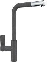 Смеситель Granula GR-2501 для кухонной мойки, графит