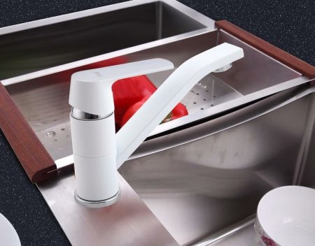 Смеситель для кухни Frap H31 F4531 Белый 