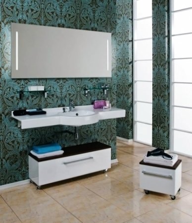 Зеркало Aquaton Отель 150 1A107502OT010 с подсветкой с функцией антипар и подогревом 