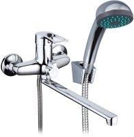 Смеситель для ванны Frap H701 F22701-B универсальный Хром