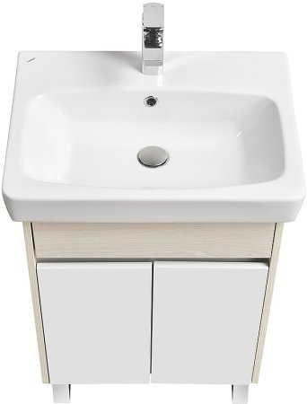 Тумба под раковину Aquaton Верди PRO 60 H 1A207701VDAV0 Белый Ясень фабрик 