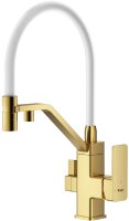 Смеситель для кухни с подключением фильтра Raglo R85.62.03, золотой сатин