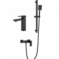Набор для ванны 3 в 1 HANSEN H91304-C Черный матовый