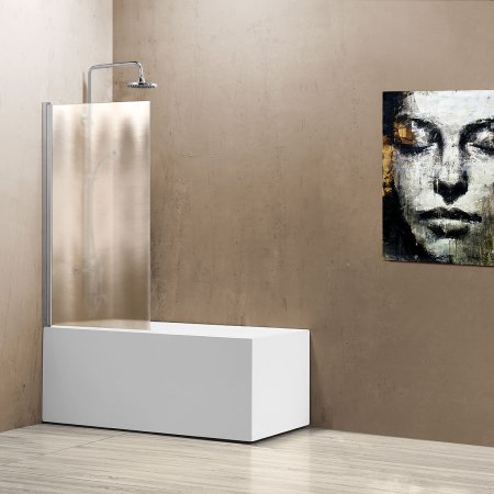 Шторка на ванну Vincea VSB-11800CH хром 
