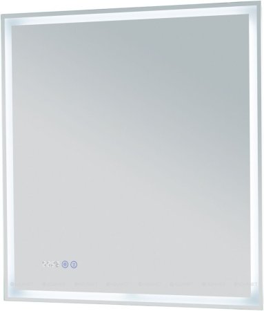 Зеркало Aquanet Оптима 70 белый матовый 