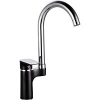 Cмеситель для кухни ViEiR V263521-C Черный/Хром