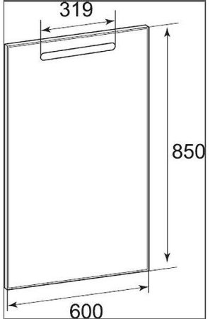 Зеркало Roca The Gap 60 ZRU9302688 с подсветкой с системой антизапотевания 