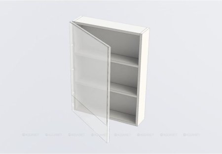 Зеркало-шкаф Aquanet Нота 50 белый 