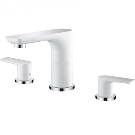 Cмеситель для раковины GANZER GZ21015F WHITE/CHROME 