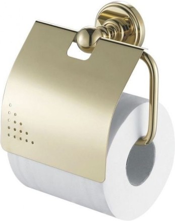 Держатель туалетной бумаги Aquanet 4686 золото 