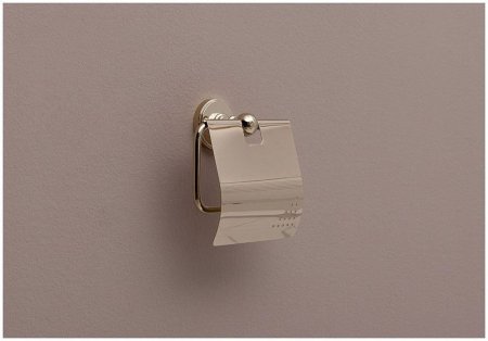 Держатель туалетной бумаги Aquanet 4686 золото 